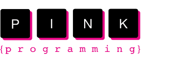 OpenTech Working Groups - Pink Programming PP - Logo